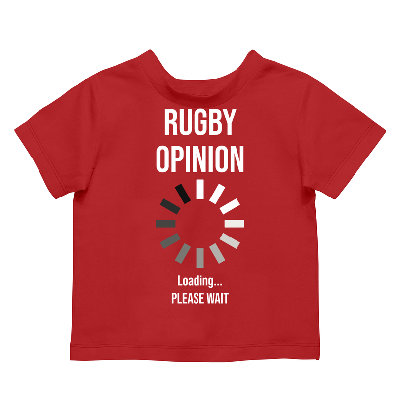 Rugby Opinion Loading Kids T Shirt