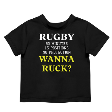 Wanna Ruck? Kids T Shirt