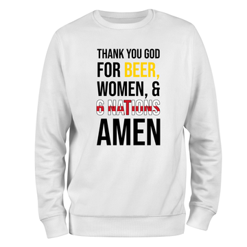 Thank You God (England) Unisex Sweatshirt